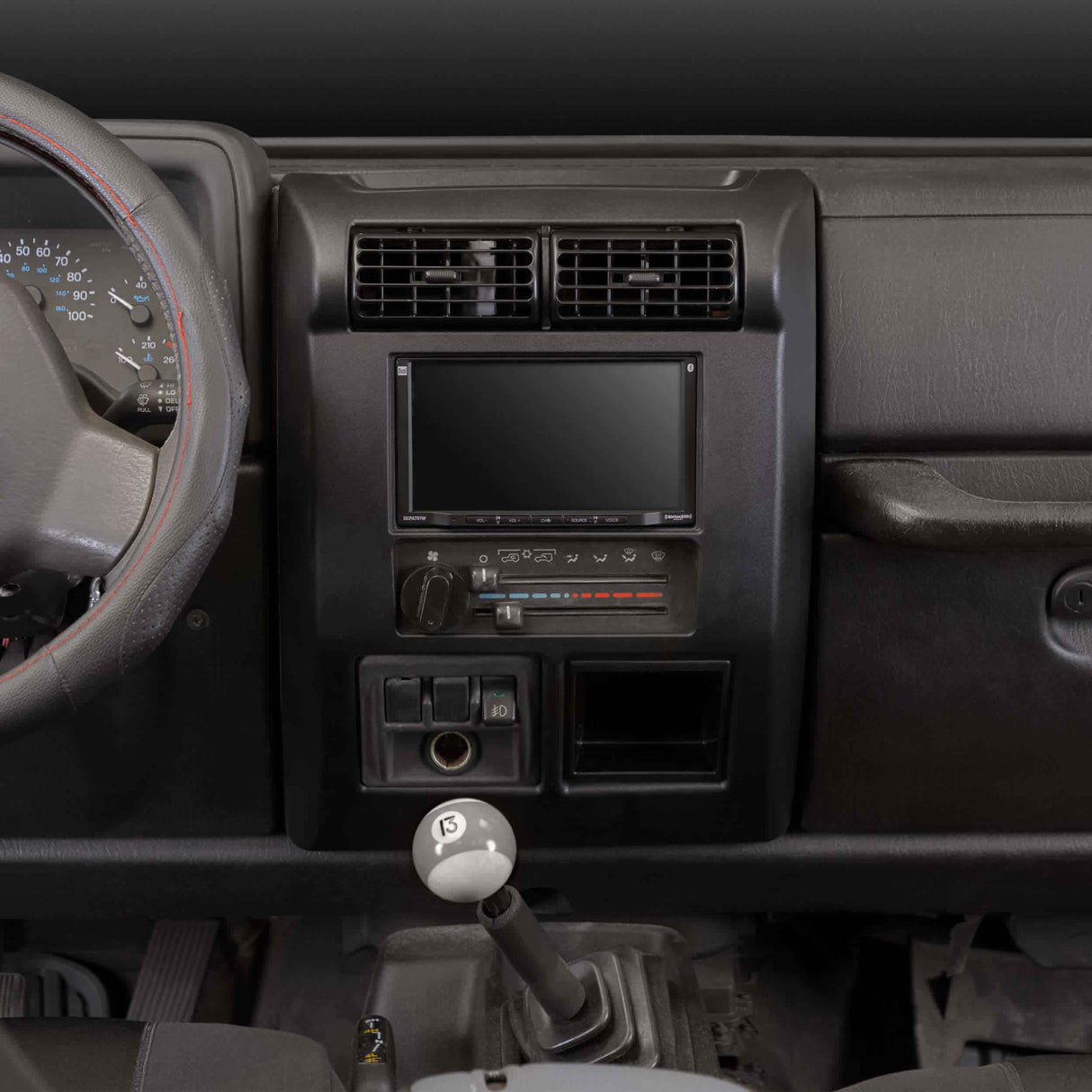 Metra 95-6549 Dash Kit Fits Jeep Wrangler TJ 1997-2002 Metra