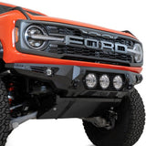 Addictive Desert Designs Front Bumper with Rigid 360 Mounts and Side Cube Light Mounts | 2022+ Ford Bronco Raptor