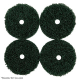 Mini Surface Prep Buff and Blend Discs (1/2" Arbor Hole)