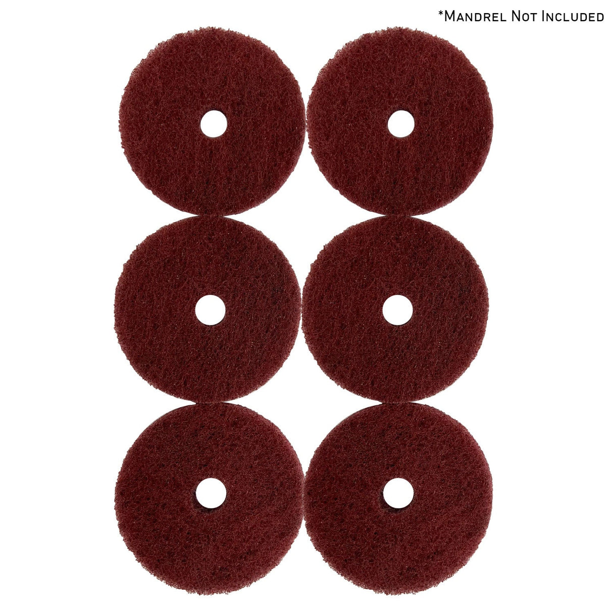 Mini Surface Prep Buff and Blend Discs (1/2" Arbor Hole)