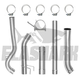 4/5 Inches 2011-2018 DPF Delete 6.7 for Dodge Ram Cummins Cab & Chassis Turbo-Back / Downpipe-Back Flashark