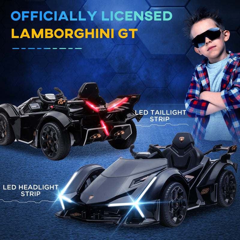 12V Lamborghini Kids Ride-On Sports Car with Remote Control