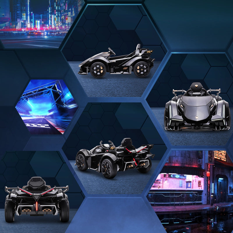 12V Lamborghini Kids Ride-On Sports Car with Remote Control