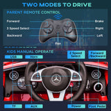 Electric Ride-On Car for Kids with Remote Control, Dual Motors, Music and Lights