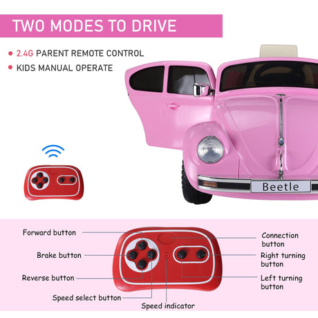 Volkswagen Electric Kids Ride-On Car 6V Battery Powered Toy