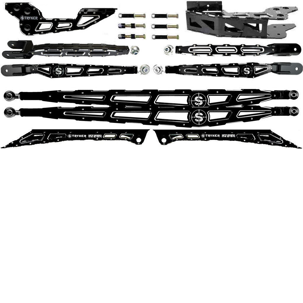 3 1/2" to 8" RAD F450 4-LINK UPGRADE KIT 2023 to 2026 SUPER DUTY Stryker Off Road Design