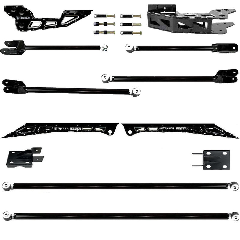3 1/2" to 8" RAD TUBE F450 4-LINK UPGRADE KIT 2017-2022 SUPER DUTY Stryker Off Road Design