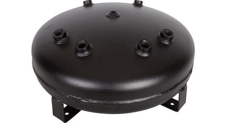 4 Gallon Pancake 8 Port Steel Air Tank HornBlasters