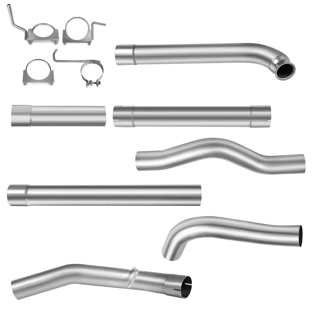 For 4 Inch/5 Inch 2001-2007 LBZ LLY LB7 6.6 for Chevy Duramax Downpipe-Back DPF Delete Race Pipe
