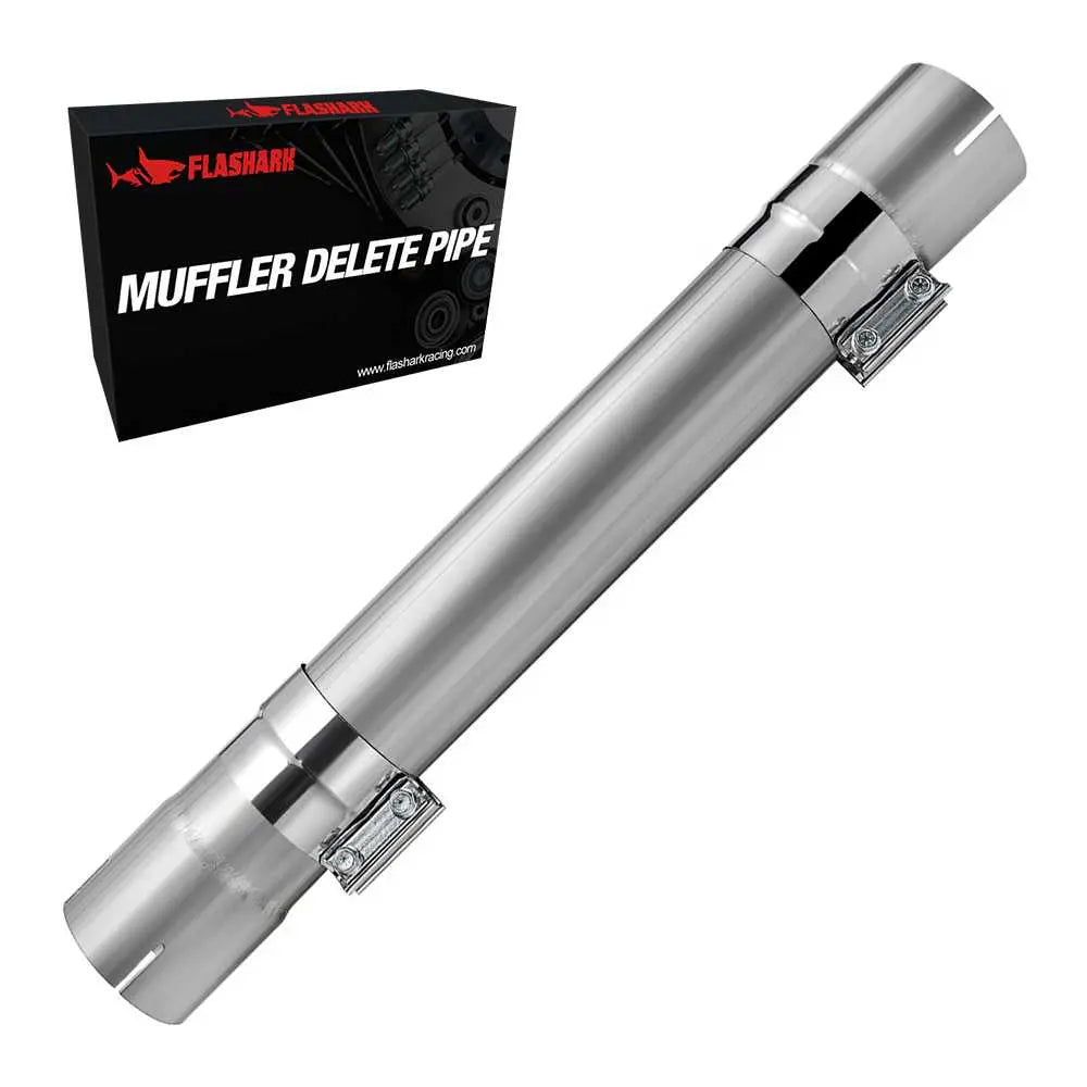 4 Inch/5 Inch Muffler Delete Pipe 30 Inch Length for Diesel Exhaust Stainless Steel
