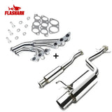 2001-2005 Lexus IS300 SportCross/Sedan (XE10) 3.0L Catback Exhaust System w/4 Inch N1 Muffler Tip Flashark