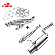 2001-2005 Lexus IS300 SportCross/Sedan (XE10) 3.0L Catback Exhaust System w/4 Inch N1 Muffler Tip Flashark