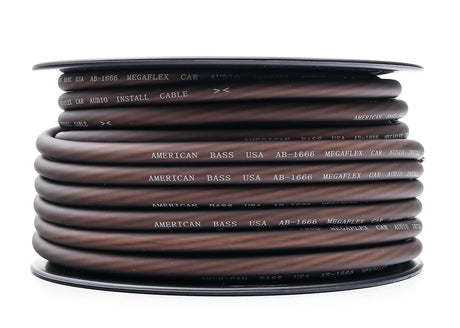 4 Gauge Mega Flex Power Cable 100ft Roll