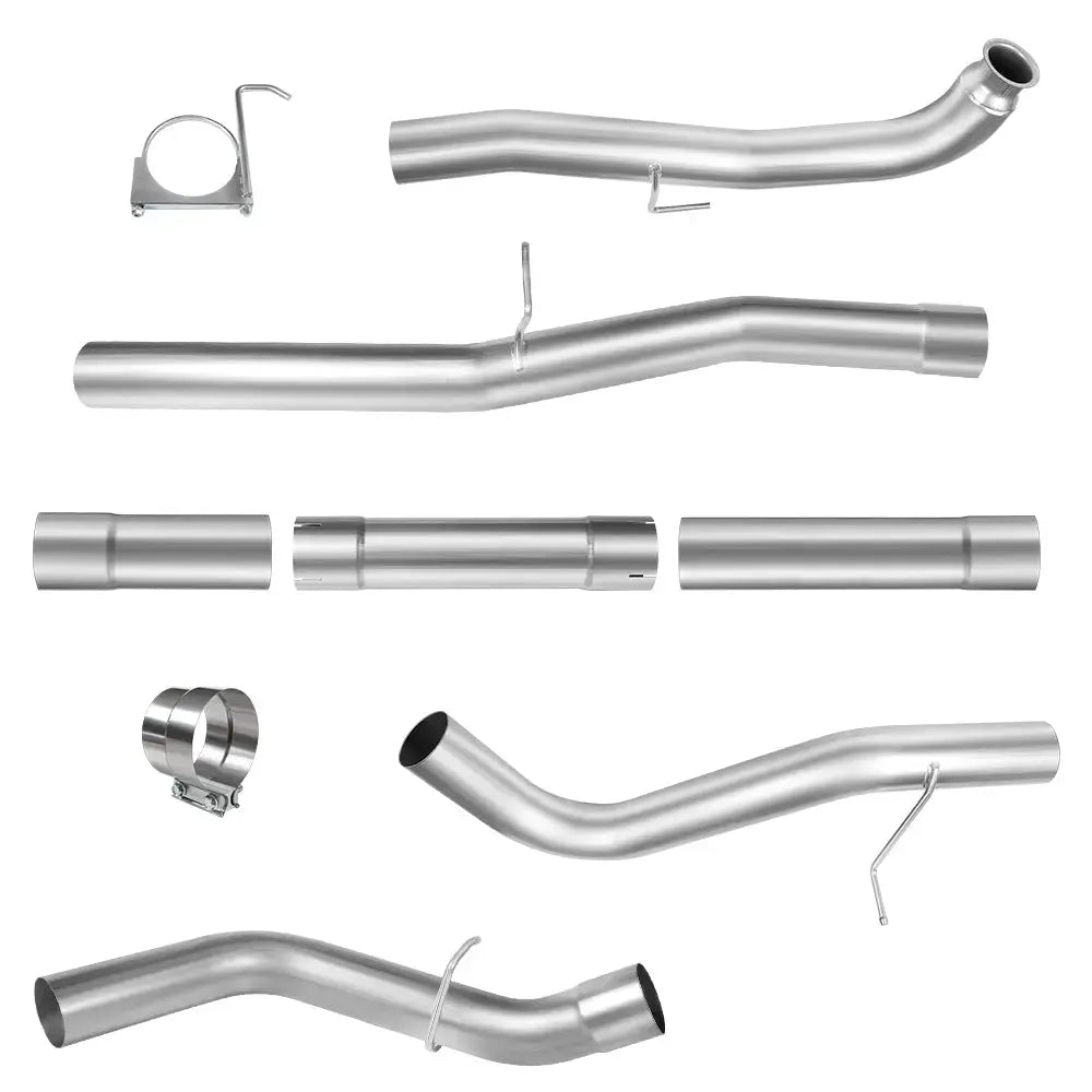 For 4.0/5.0 Inch 2011-2016 Chevy/GMC LML 6.6L Duramax DPF Delete Kit | Race Pipe Exhaust Downpipe-Back