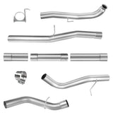 For 4.0/5.0 Inch 2011-2016 Chevy/GMC LML 6.6L Duramax DPF Delete Kit | Race Pipe Exhaust Downpipe-Back