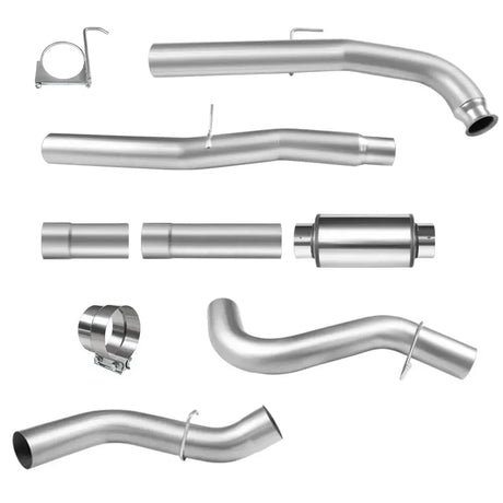 For 4.0/5.0 Inch 2011-2016 Chevy/GMC LML 6.6L Duramax DPF Delete Kit | Race Pipe Exhaust Downpipe-Back