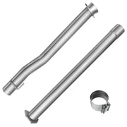 4.0/5.0 Inch 6.7 Powerstroke DPF Delete Race Pipe | Downpipe-Back Exhaust w/Muffler for 2011-2023 Ford F-250, F-350, F-450 Flashark