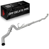 For 4.0/5.0 Inch 2013-2018 6.7 Cummins DPF Delete Race Pipe Dodge Ram 2500/3500 Turbo-Back