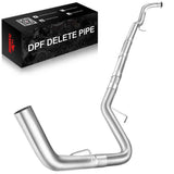 For 4.0/5.0 Inch 2017-2019 L5P 6.6 Duramax Chevy GMC DPF Delete Race Pipe Downpipe-Back Flashark