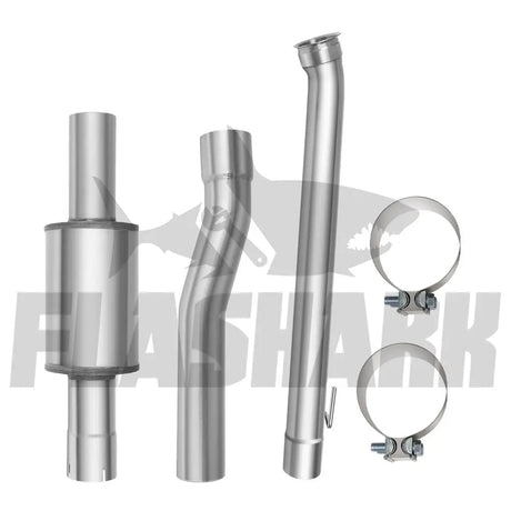 For 4.0/5.0 Inch 2019-2022 6.7 Cummins Dodge Ram DPF Delete Race Pipe 2500/3500