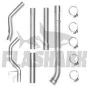 For 4.0/5.0 Inch 2019-2022 6.7 Cummins Dodge Ram DPF Delete Race Pipe 2500/3500 Flashark