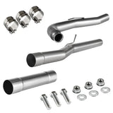 For 4.0/5.0 Inch 2011-2016 Chevy/GMC LML 6.6L Duramax DPF Delete Kit | Race Pipe Exhaust Downpipe-Back