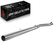 For 4.0 Inch 2007.5-2012 DPF Delete Race Pipe 6.7 Cummins Dodge Ram 2500/3500 Flashark