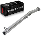 For 4.0 Inch 2008-2010 Ford 6.4 Powerstroke Cat & DPF Delete Race Downpipe-Back Pipe F-250 F-350 F-450 F-550 Flashark