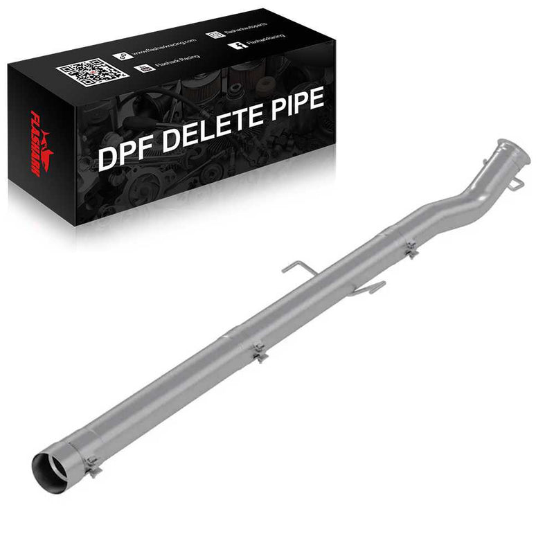 For 4.0/5.0 Inch 2019-2022 6.7 Cummins Dodge Ram DPF Delete Race Pipe 2500/3500 Flashark