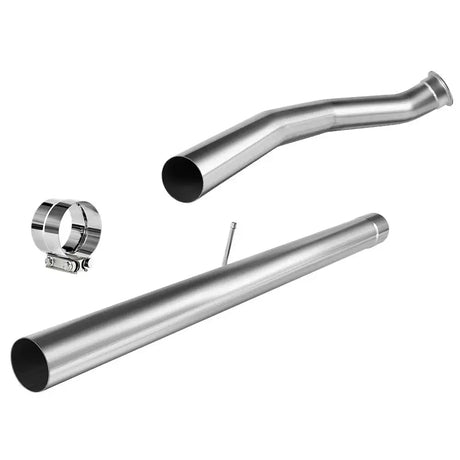 For 4.0 Inch 2007.5-2012 DPF Delete Race Pipe 6.7 Cummins Dodge Ram 2500/3500