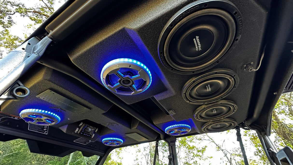 2026+ Can-Am Defender MAX HD11 Stereo Tops (4-Door)