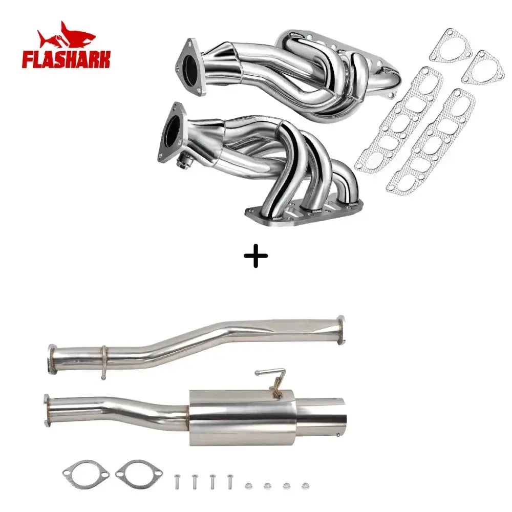 Catback Exhaust for 2003-2008 Nissan 350Z & Infiniti G35 with 4.5'' Single Tip & 3'' Pipe