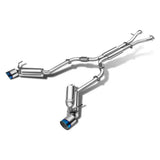 2009-2020 Nissan 370Z Z34 Dual Catback Exhaust System w/ 4.5 Inches Burnt Dual Tips Flashark