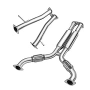 2009-2020 Nissan 370Z Z34 Dual Catback Exhaust System w/ 4.5 Inches Burnt Dual Tips Flashark