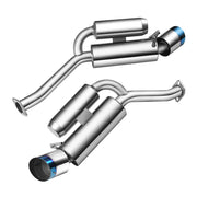 2009-2020 Nissan 370Z Z34 Dual Catback Exhaust System w/ 4.5 Inches Burnt Dual Tips Flashark