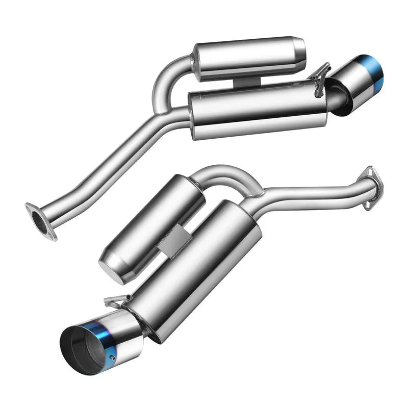 2009-2020 Nissan 370Z Z34 Dual Catback Exhaust System w/ 4.5 Inches Burnt Dual Tips Flashark