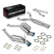2009-2020 Nissan 370Z Z34 Dual Catback Exhaust System w/ 4.5 Inches Burnt Dual Tips Flashark
