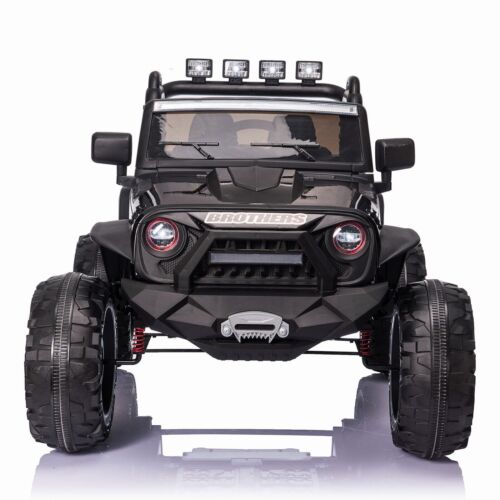 2-Seater Electric Ride-On Truck for Kids with Bluetooth and Remote Control