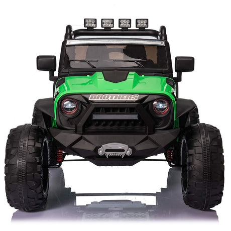 400W 24V Ride-On Truck for Kids with Remote Control and Seat Belts