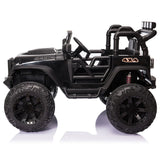 400W Electric 24V Kids Ride on Truck Car Jeep with MP3 Player, LED Lights, and Remote Control - Seats 2