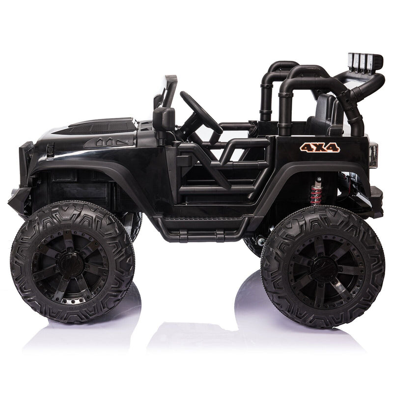 400W Electric 24V Kids Ride-On Truck with MP3, LED Lights, and Remote Control - 2 Seats Included!