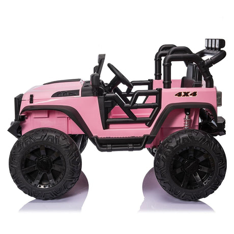 400W Electric Ride On Truck for Kids with Remote Control and LED Lights