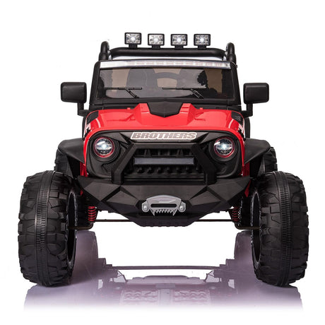 400W Electric Ride On Truck for Kids with Spring Suspension and LED Lights