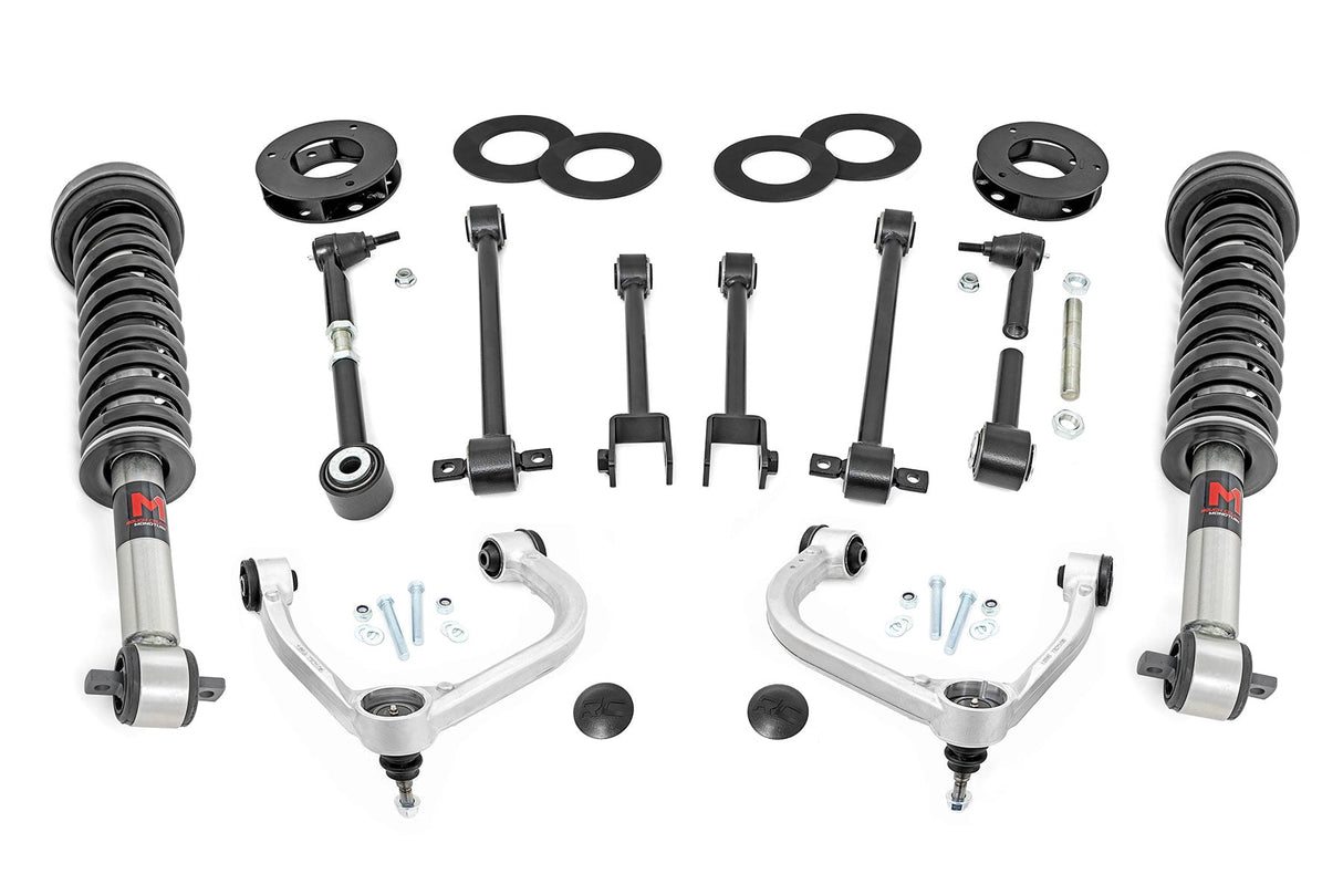 3 Inch Lift Kit UCA M1 Struts Ford Expedition 4WD (2018-2024) Rough Country