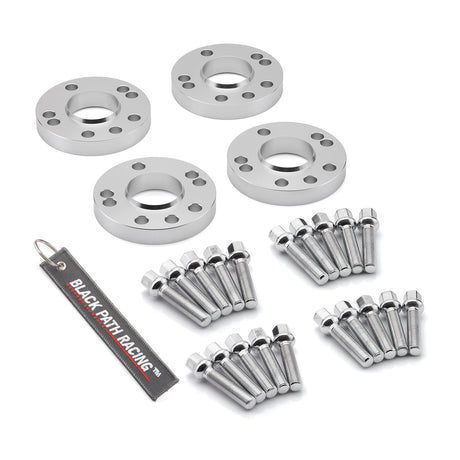 1989-1992 Volkswagen Corrado 4x100 5x100 57.1 Hubcentric Wheel Spacers Extended Lug Nuts - Set of 4