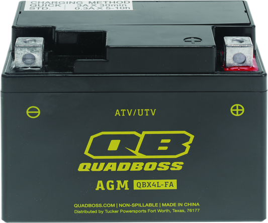 QuadBoss 02-06 Can-Am DS 50 Maintenance-Free AGM Battery