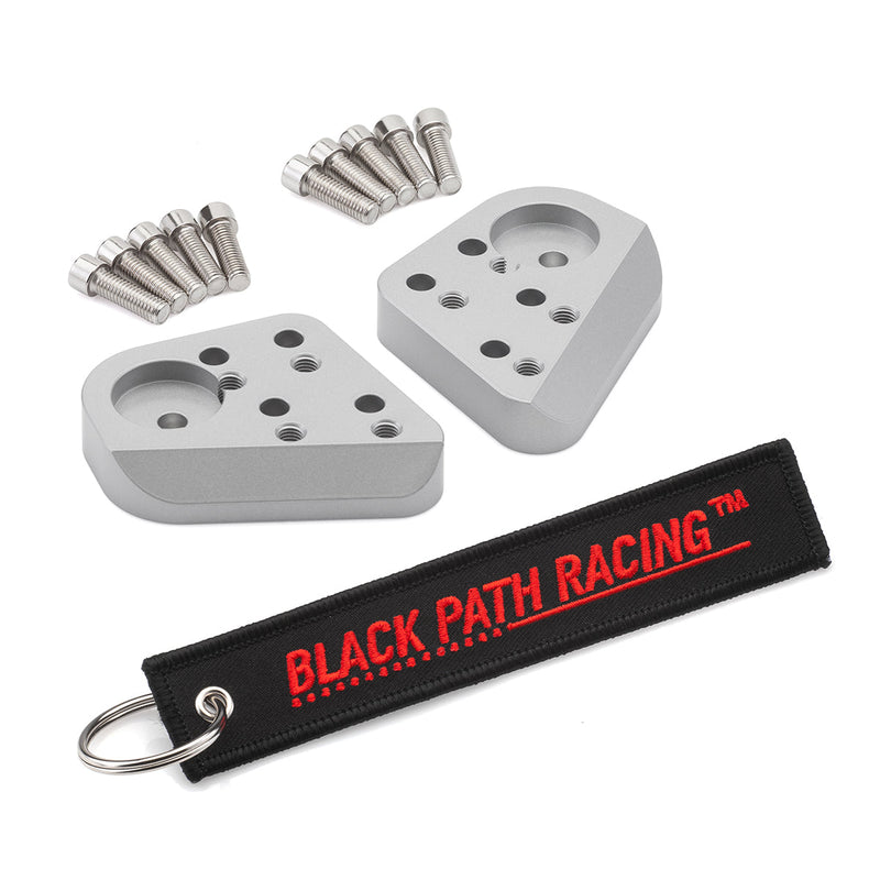 2002-2005 BMW R1150RT Silver Handlebar Risers