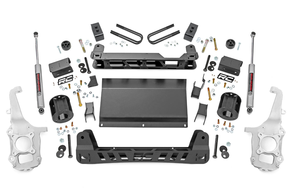 4 Inch Lift Kit Ford F-150 Tremor 4WD (2021-2025) Rough Country