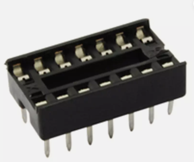 NTE409 Socket For 14-pin DIP Case Styles NTE