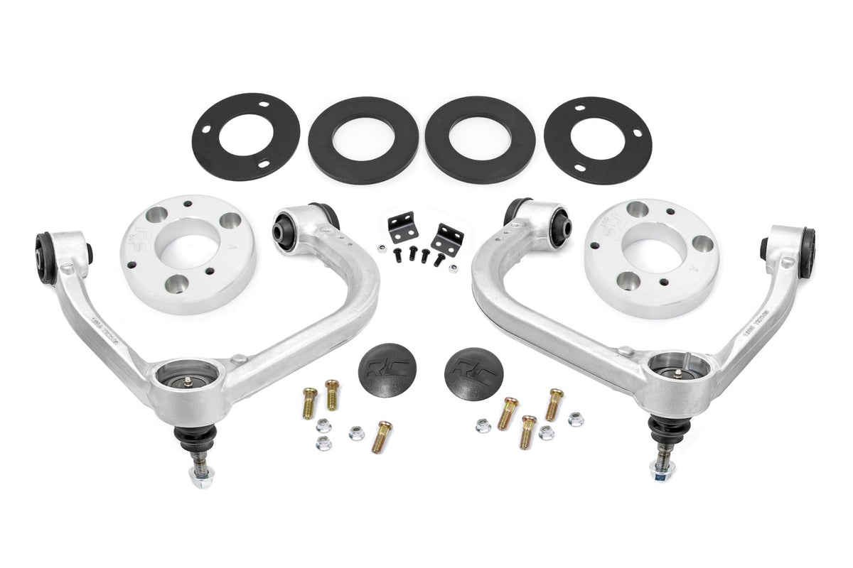 3 Inch Lift Kit Forged UCA Ford F-150 Lightning 4WD (2022-2026) Rough Country